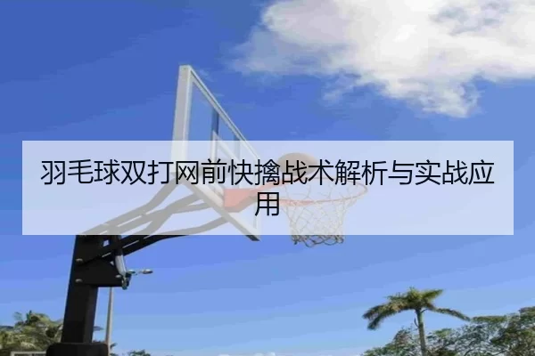 羽毛球双打网前快擒战术解析与实战应用